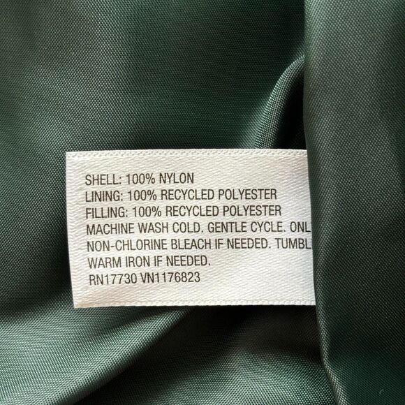 Goodfellow & Co Men's Lightweight Puffer Jacket - Green Size Large NEW - Picture 7 of 10